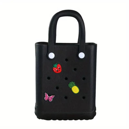 EVA Mini Children's Beach Bag DIY Accessories for Mobile Phone Headphones Student Bag Waterproof Breathable Mini Small Bag