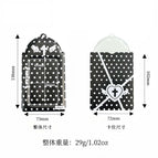 Wave dot cross card holder [card holder only]