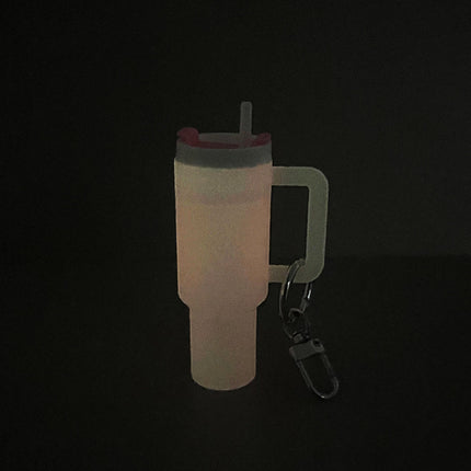 Cross-border New Product Stanley Stanley Keychain Pendant Ice Cup Keychain Can Hold Lipstick Backpack Hanging