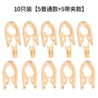 5 beige + 5 beige with clip