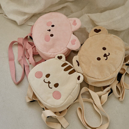 Korean Style Cartoon Baby's Anti-lost Backpack Children's Coin Purse Baby's Snack Toy Storage Backpack