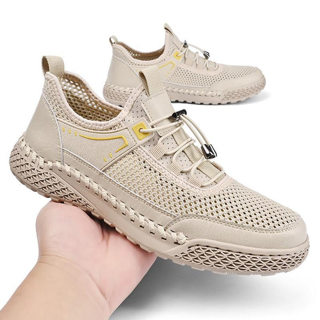 Cross-Border Outdoor River Tracing Shoes, Wading Non-Slip Beach Shoes, Barefoot Diving Shoes, Swimming and Cycling Fitness Men's Mesh Shoes