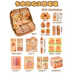 12-layer thickened kapibala pencil case-13-piece set for senior grade