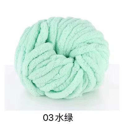 Cat Tail Extra Thick Ice Line Finger Knitting Scarf DIY Blanket Cat Nest Cushion Extra Thick Wool Ball