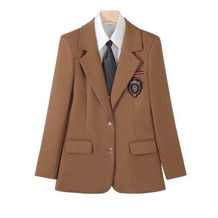 Autumn Clothes Kindergarten Teachers Garden Clothes Work Clothes College Style Fashion Temperament Uniform Kindergarten Teachers Business Clothes Suit suit