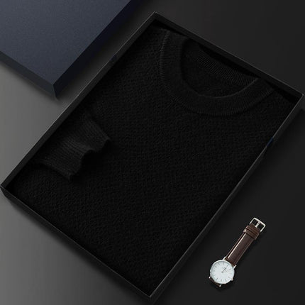 Cashmere Blend Sweater Men / Pull Cachemire Homme