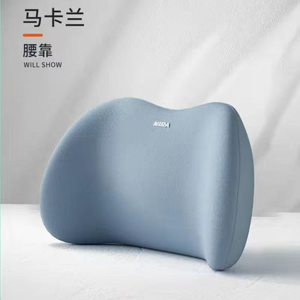 Car Lumbar Headrest Neck Pillow Waist Protection Car Cushion Seat Car Backrest Pillow Lumbar Support Driving Lumbar Support