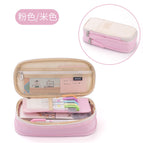 Canvas pencil case [pink]