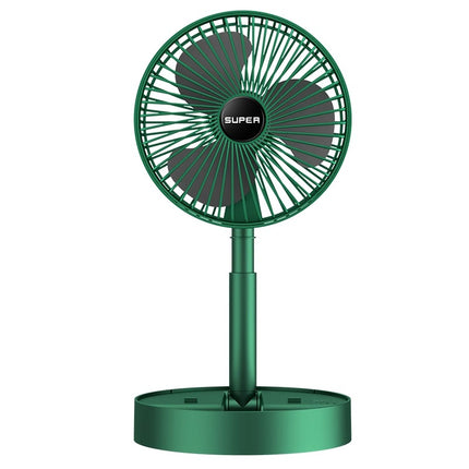 Portable USB Retractable Fan Mini Fan Folding Desktop Student Office Desktop Fan Cross-Border Wholesale