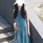Blue dress / M recommended within 55kg