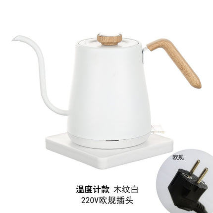 Slender Mouth Electric Household Kettle with Thermometer Coffee Hand Kettle Electric Kettle Electric Coffee Pot