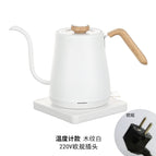 White with thermometer 220V European gauge plug