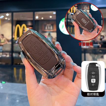 Suitable for Lincoln Adventurer Key Cover 24 Lincoln Z Navigator Aviator Mkz/Mkc Special Car Buckle Shell