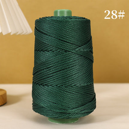 Lightweight Ice Silk Thread for Weaving Hats, Ice Linen Thread for Hand Knitting DIY Crochet Bags, Cushions, Blankets, Hollow Shiny Thick Yarn