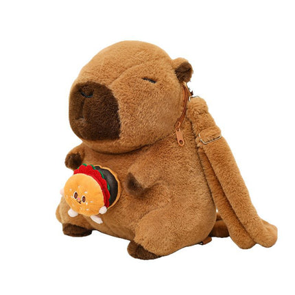 Wholesale Capybara Capybara Backpack Plush Toy Doll Backpack for Girls Birthday Gifts