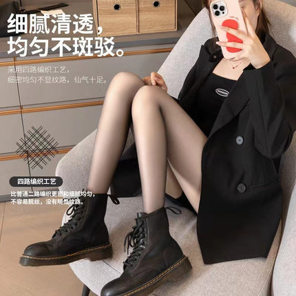 Source 2023 New Ultra-thin, Durable, Comfortable, Highly Transparent Black Silk Spring and Summer Style with Socks, Flesh-colored, Slimming Look, Bare Legs, Shipping
