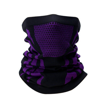 Warm Scarf Outdoor Riding Headscarf Breathable Knitted Mask Sports Skiing New Cold-proof Windproof Seamless Neck Sleeve