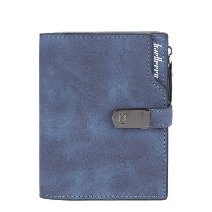 Baellerry New Women's Pu Imitation Leather 80% off K-Style High-End Multi-Card Slot Zipper Women's Short Coin Purse