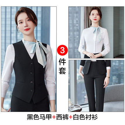 Suit suit Women's Spring 2024 New Advanced Sense Professional Manager Commuter Work Suit Temperament Work Clothes