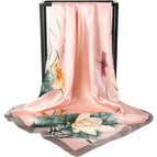 90 silk scarf-Figure 16# / 90*90cm