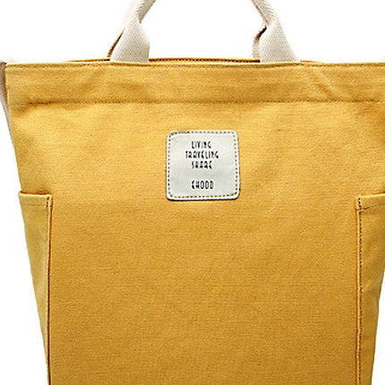 Factory Direct cotton color portable canvas bag shoulder bag female campus versatile large capacity messenger bag student bag