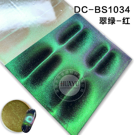 Cross-Border Popular Cat Eye Nail Polish Magnetic Powder Optical Chameleon Magnetic Powder Gradient Color 3D Cat Eye Powder Mirror Magnetic Powder