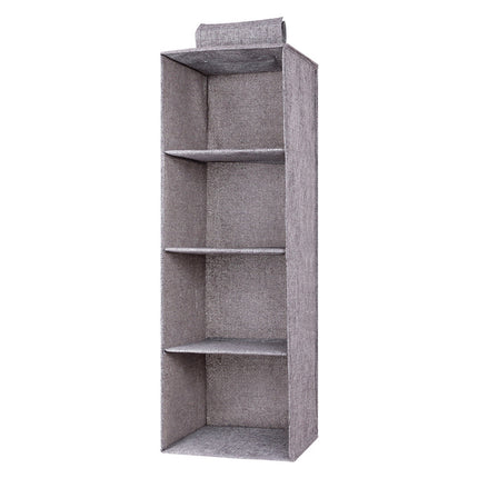 Cross-border Non-woven Hanging Bedroom Washable Foldable Home Books CD Bag Storage Storage Hanging Bag