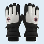 Hx518 ski side round mark women's black + white / One size fits all