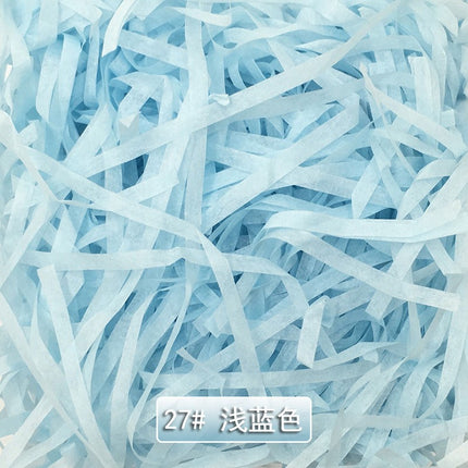 Raffia Decorative Gift Box Filling Shredded Paper Strips Creative Bedding Grass Wedding Packaging Wedding Candy Box