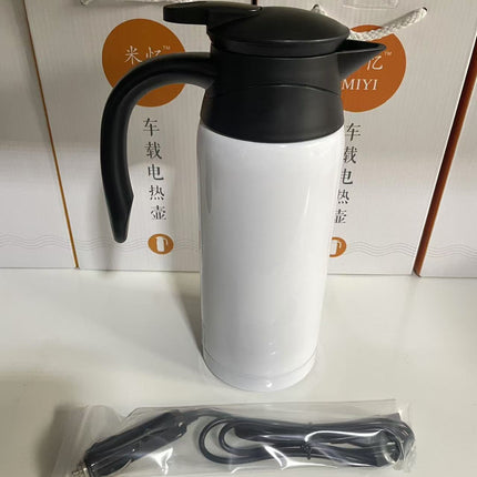 Cross-border car kettle 12V24V dual voltage smart kettle fast heating car kettle electric kettle