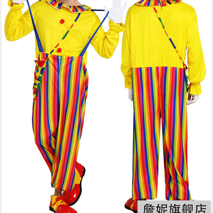 Adult Clown Performance Costume Birthday Party Magic Performance Masquerade Sexy Dress Female Clown Costume