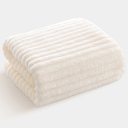 Coral Fleece Wide Auspicious Pineapple Pig Increase Bath Towel Soft Absorbent Hair-free Beach Towel Quick-drying Bath Towel