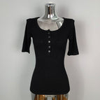 Black short sleeve / Free size