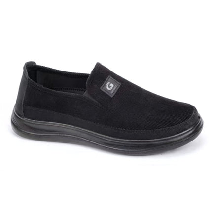 Spring and Autumn Men's Work Shoes Black Old Beijing Cloth Shoes Casual Polyurethane Soft Sole Middle-Aged and Elderly Dad Shoes