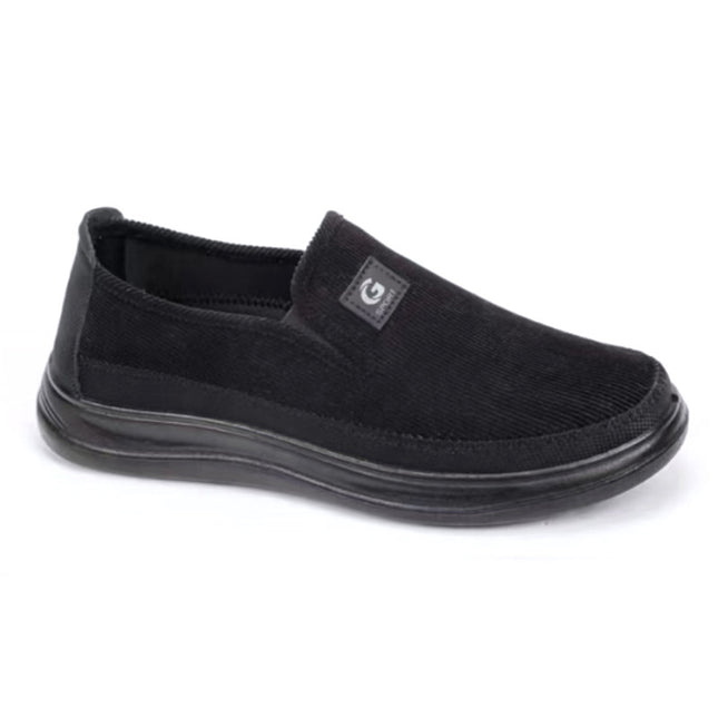 Spring and Autumn Men's Work Shoes Black Old Beijing Cloth Shoes Casual Polyurethane Soft Sole Middle-Aged and Elderly Dad Shoes