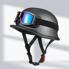 M (55-56cm) / Old silver gray + colorful goggles
