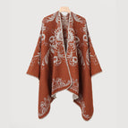 Slit towel-caramel