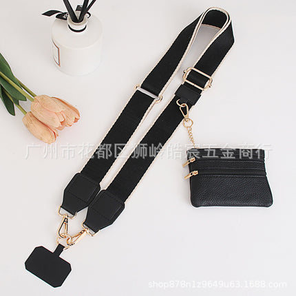 Mobile Phone Shoulder Strap with Pad Crossbody Shoulder Strap Bag Replacement Shoulder Strap Multicolor Small Bag Pendant Accessories All-Match Fashion