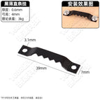 Black thin straight hanging/1 (excluding screws)