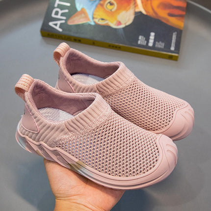 Boys Sports Shoes Mesh Breathable Mesh Shoes Explosions 2023 Spring and Autumn New 3-6-12 Years Old Children's Running Shoes Ultra Light