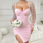 pink [with steel ring without chest pad]] / S