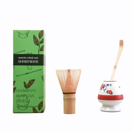 Tea-style Japanese-style Baibenli Matcha Tea Brush Matcha Tool Tea-style Song Dynasty Tea-ordering Gift Box suit Matcha Bowl