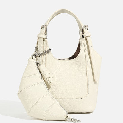 Bucket Bag, Vegetable Basket Bag, Women's 2026 New Casual Versatile Commuter Handbag, Small Shoulder Crossbody Bag, Croissant Bag