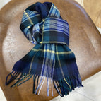 Scottish blue and green