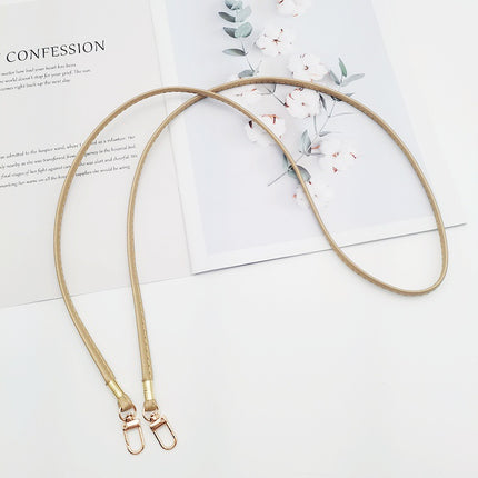 New Crossbody Bag with Mobile Phone Lanyard Diy Women's Bag Replaceable Strap Simple All-match PU Leather Shoulder Strap Wholesale