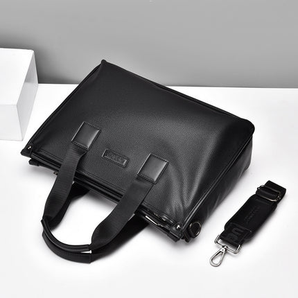 Cross-Border Men's Handbag, Shoulder Bag, Crossbody Bag, Briefcase, Business Bag, Large-Capacity Computer Bag, Backpack, Commuter Bag for Men
