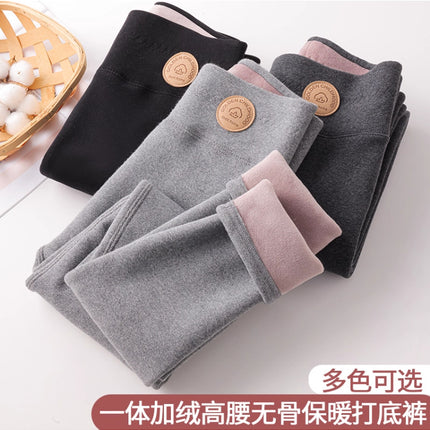 Fleece-Lined Leggings for Women, 2025 Winter Thick Cotton Pants, Fleece Pants, Plus-Size Extra Thick Lamb Fleece Thermal Pants, Autumn Pants