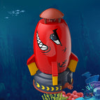 Red Shark + base-without water pipe