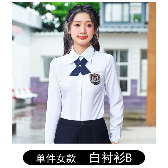 [Purple College Style] Suit Autumn and Winter Formal Wear for Men and Women Kindergarten Teacher Uniform Jk Class Uniform School Uniform Set