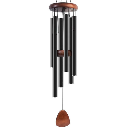 Cross-border explosions six-tube retro classic metal wind chime high sense aluminum tube metal hanging decoration home decoration wind chime